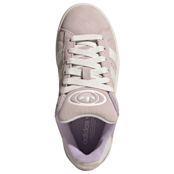 adidas Originals Campus 00s - Girls' Grade School - Core White/Almost Pink/Powder Plum - Image 4