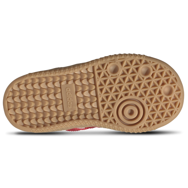 adidas Originals Samba - Boys' Toddler - White/Better Scarlet/Gum - Image 5