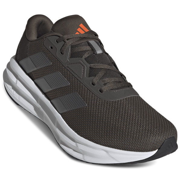 adidas Galaxy 7 - Men's - Shadow Olive/Iron Metallic/White - Image 6