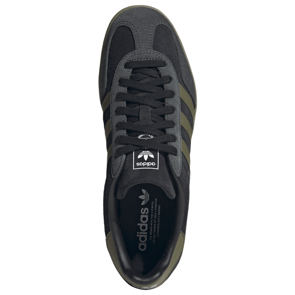 adidas Originals Gazelle Indoor - Men's - Black/Focus Olive - Image 4
