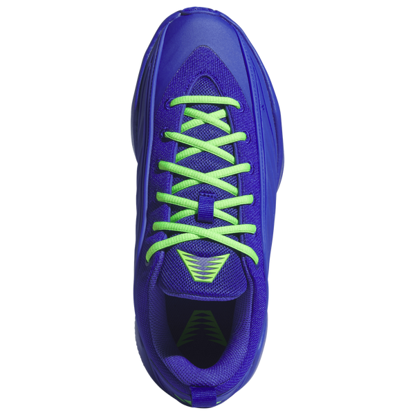 adidas Believe That 1 - Men's - Lucid Blue/Screaming Green - Image 4