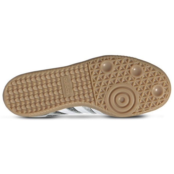 adidas Originals Samba OG - Women's - White/Silver - Image 5