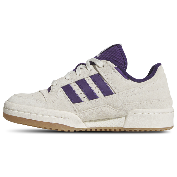 adidas Originals Forum Low - Boys' Grade School - Off White/Violet - Image 2