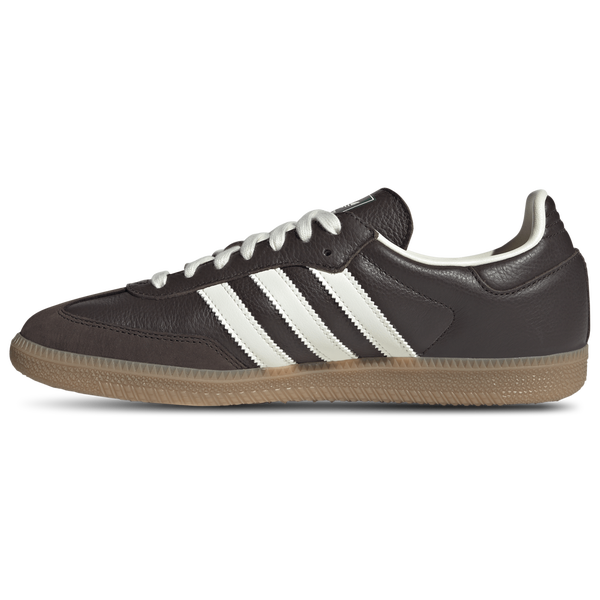 adidas Originals Samba - Men's - Dark Brown/Off White - Image 2