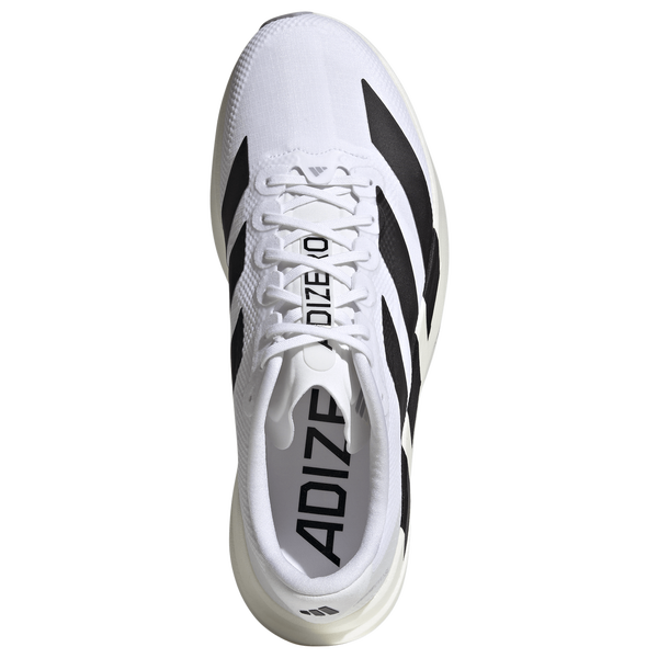 adidas Adizero Evo SL Woven - Men's - Footwear White/Core Black/Dash Grey - Image 4