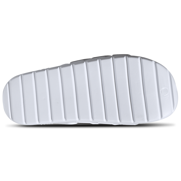 adidas adilette 2.0 Clogs - Men's - White/Black - Image 5
