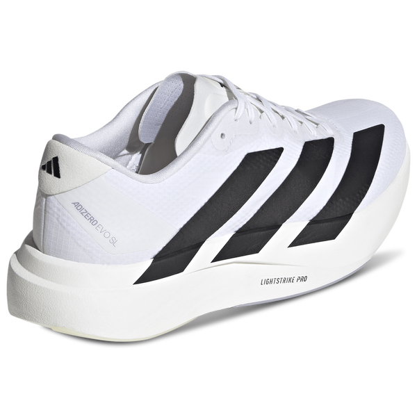adidas adizero Evo SL Woven - Women's - Footwear White/Core Black/Dash Grey - Image 3