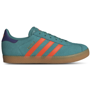 adidas Originals Gazelle - Boys' Grade School - Pure Teal/Impact Orange