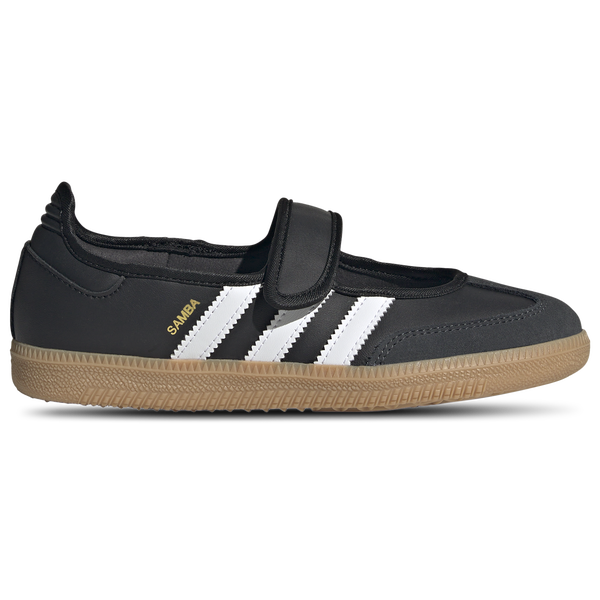 adidas Originals Samba Mary Jane - Girls' Grade School - Black/White