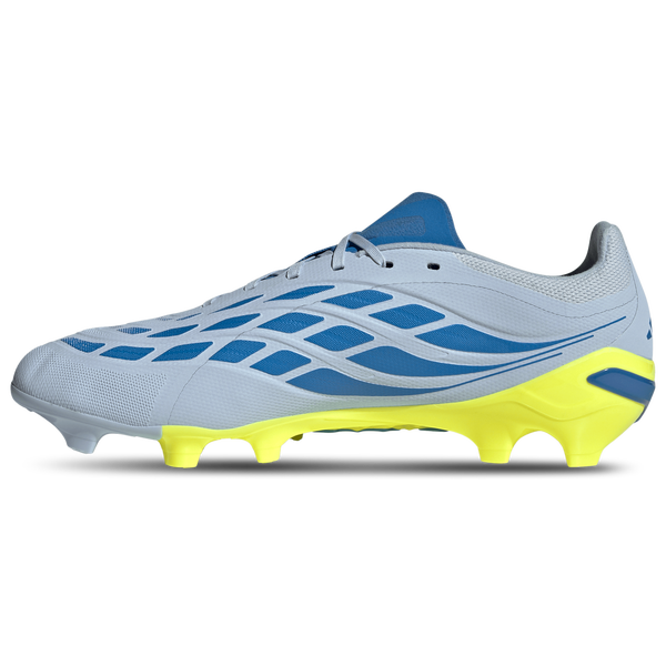 adidas Predator League FG - Men's - Crystal Sky/Ray Blue/Team Solar Yellow - Image 2