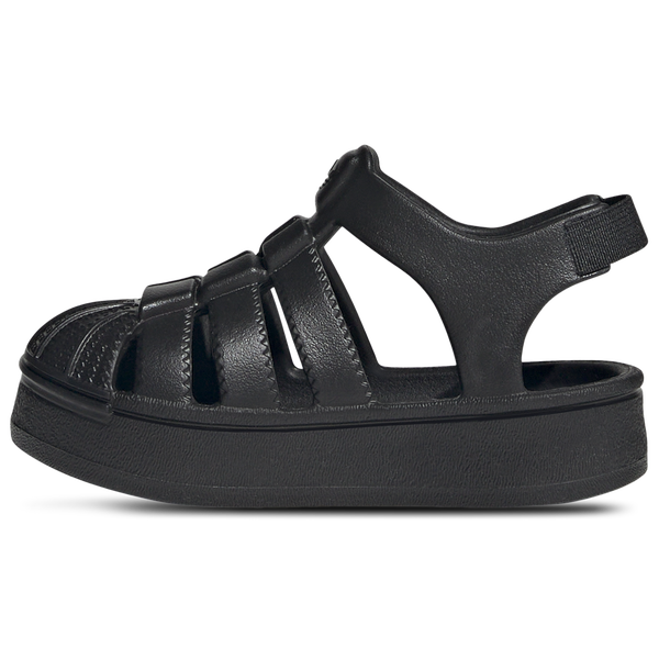 adidas Originals Superstar Sandals - Boys' Toddler - Black/Black/Black - Image 2