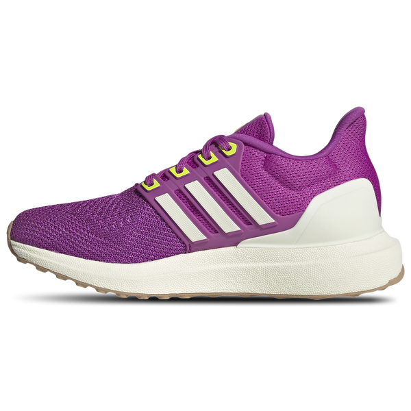 adidas Ultradream DNA EL - Boys' Grade School - Flash Pink/Off White/Solar Slime - Image 2