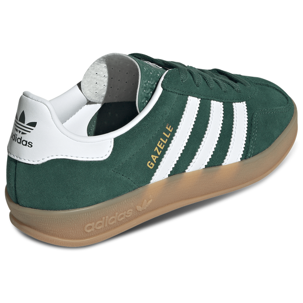 adidas Originals Gazelle Indoor - Boys' Grade School - Collegiate Green/White - Image 3