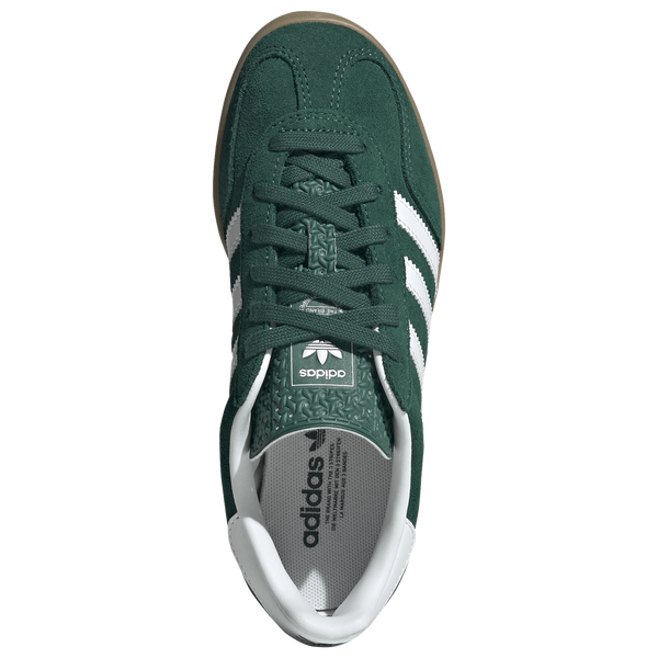 adidas Originals Gazelle Indoor - Boys' Grade School - Collegiate Green/White - Image 4