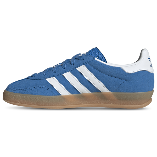 adidas Originals Gazelle Indoor - Boys' Grade School - Blue/Brown/White - Image 2