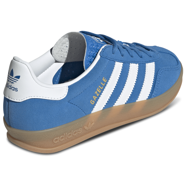 adidas Originals Gazelle Indoor - Boys' Grade School - Blue/Brown/White - Image 3