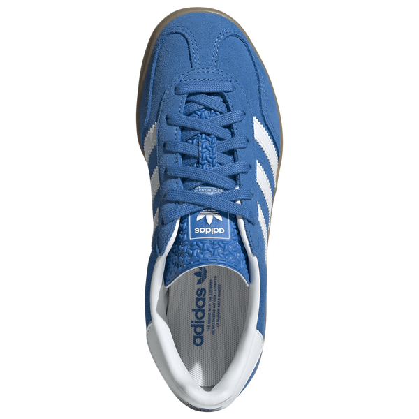 adidas Originals Gazelle Indoor - Boys' Grade School - Blue/Brown/White - Image 4