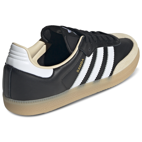 adidas Originals Samba - Men's - White/Core Black - Image 3
