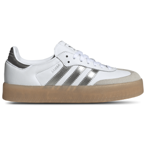 adidas Originals Sambae - Women's - White/Silver Metallic