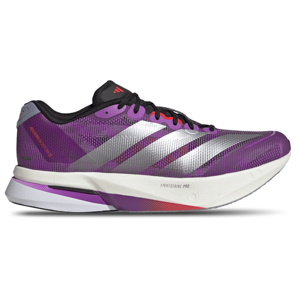 adidas Boston 13 - Men's - Purple Burst/Silver Metallic