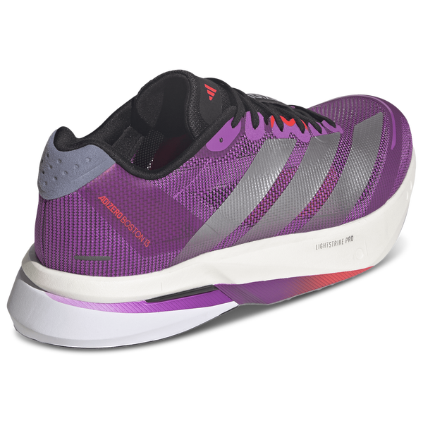 adidas Boston 13 - Men's - Purple Burst/Silver Metallic - Image 3