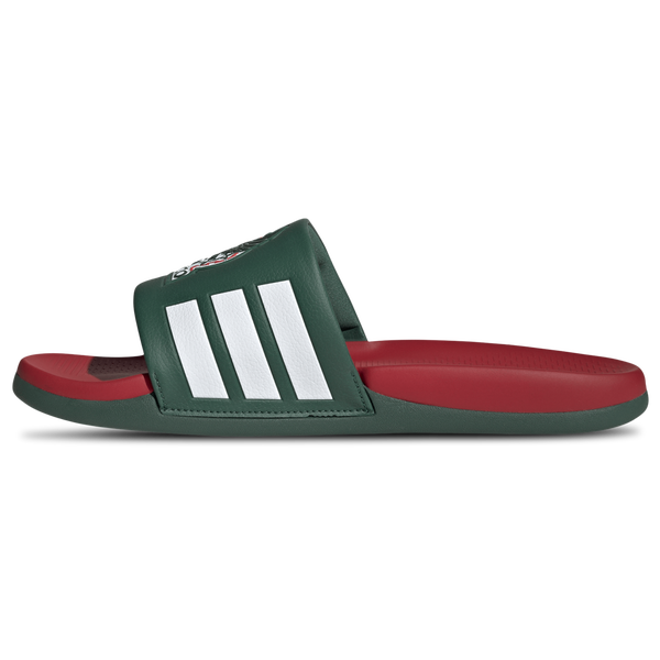 adidas Mexico adilette Comfort World Cup '26 - Men's - Green/White - Image 2
