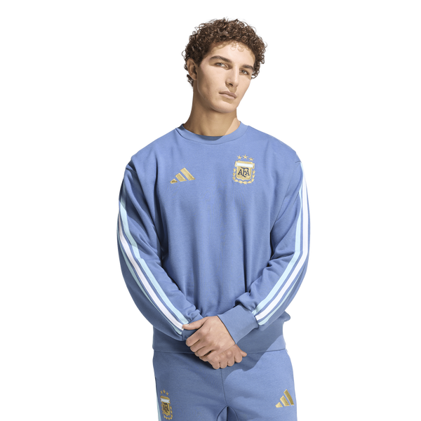 adidas Argentina Alphaskin Crew Sweat - Men's - Crew Blue