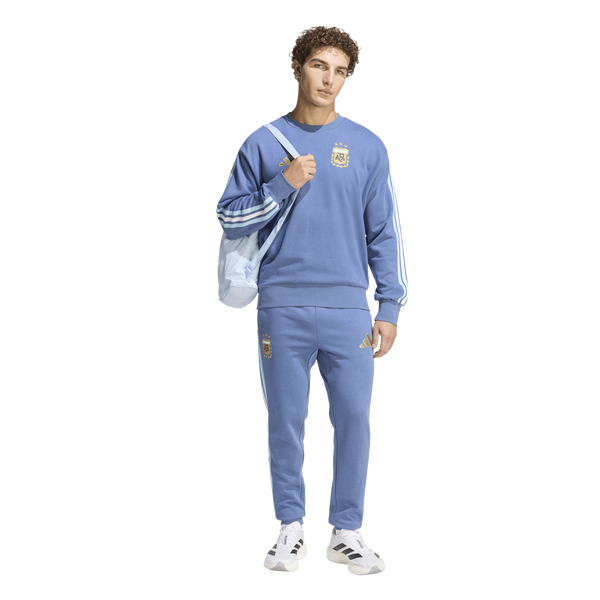 adidas Argentina Alphaskin Crew Sweat - Men's - Crew Blue - Image 3