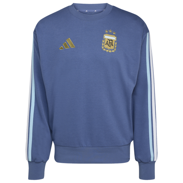 adidas Argentina Alphaskin Crew Sweat - Men's - Crew Blue - Image 6