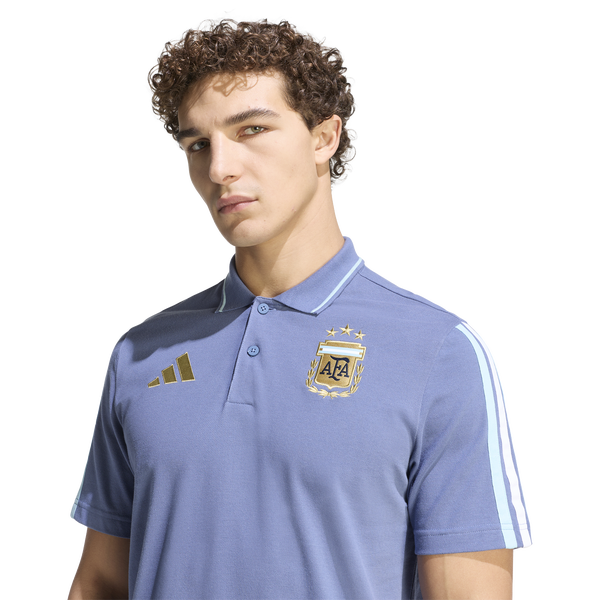 adidas Argentina Alphaskin Polo - Men's - Crew Blue - Image 3