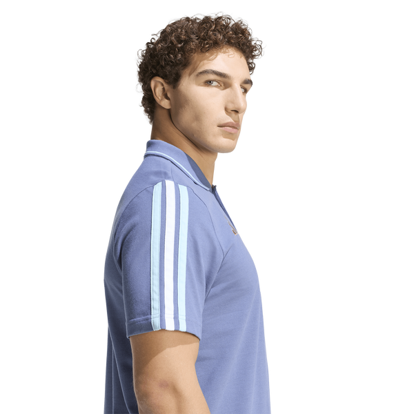 adidas Argentina Alphaskin Polo - Men's - Crew Blue - Image 4