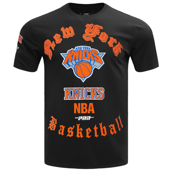 Pro Standard KNICKS OLD ENGLISH SJ TEE - Men's - Black