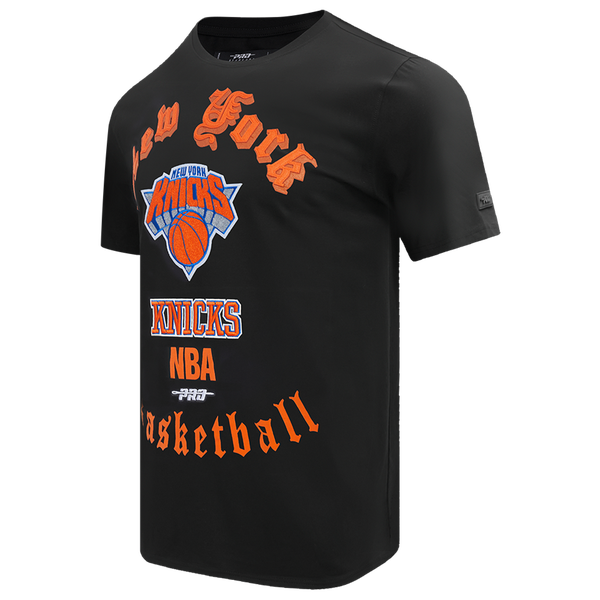 Pro Standard KNICKS OLD ENGLISH SJ TEE - Men's - Black - Image 3
