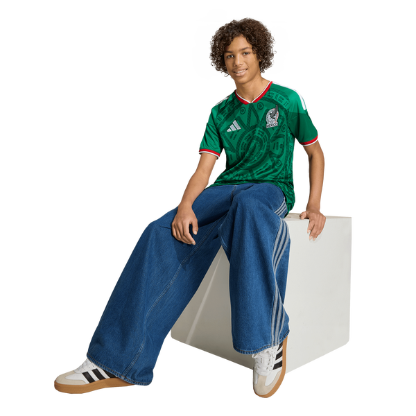 adidas World Cup Mexico Jersey - Boys' Grade School - Green/Red/White - Image 5