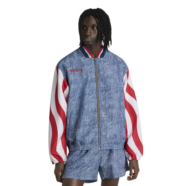 adidas US Denim Graphic Jacket - Men's - White