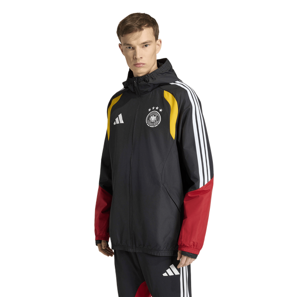 adidas Germany 26 Tiro All Weather Jacket - Men's - Black