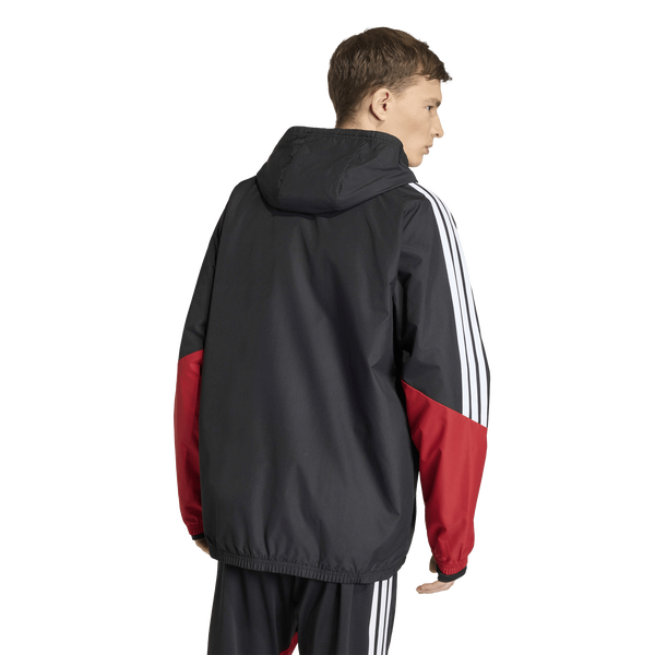 adidas Germany 26 Tiro All Weather Jacket - Men's - Black - Image 2