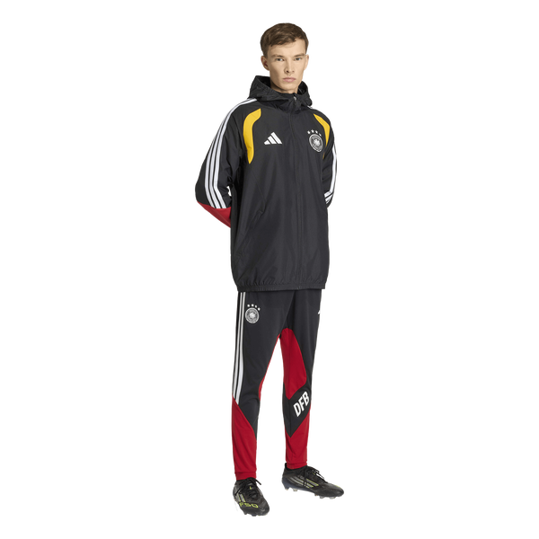 adidas Germany 26 Tiro All Weather Jacket - Men's - Black - Image 5