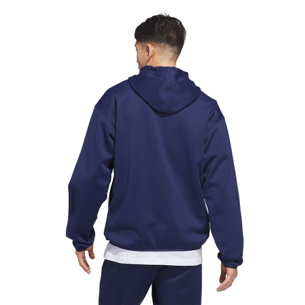 adidas Crazy Warm Full-Zip Hoodie - Men's - Team Navy Blue/White - Image 2