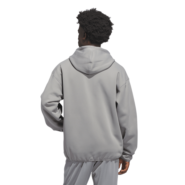 adidas Crazy Warm Full-Zip Hoodie - Men's - Grey/Black - Image 2