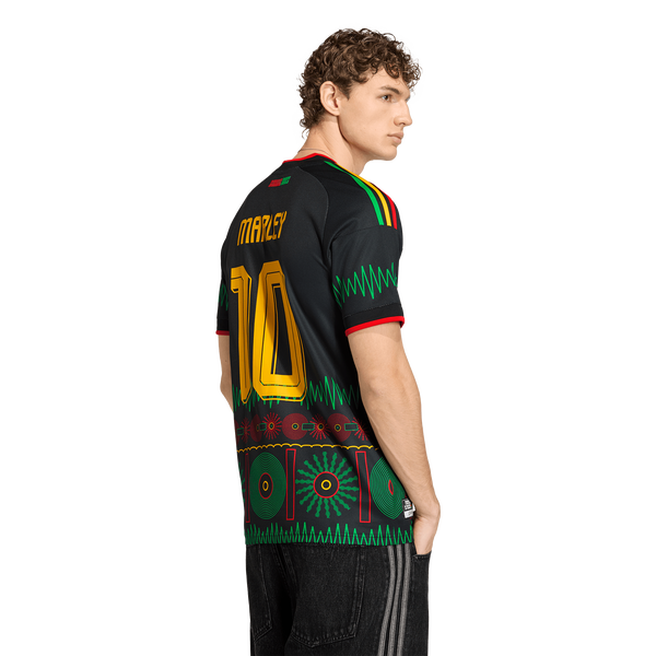 adidas Jamaica World Cup Away M10 Jersey - Men's - Black - Image 2