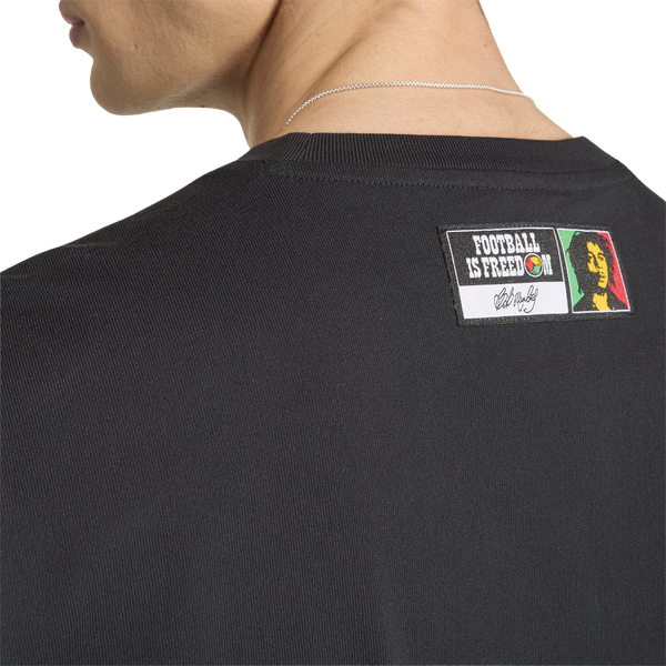 adidas Jamaica Bob OG 1 T-Shirt - Men's - Black - Image 5