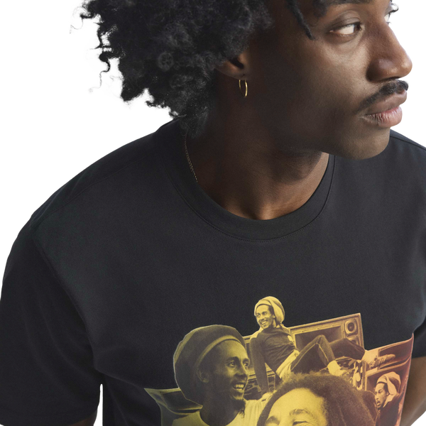 adidas Jamaica Bob OG 1 T-Shirt - Men's - Black - Image 6