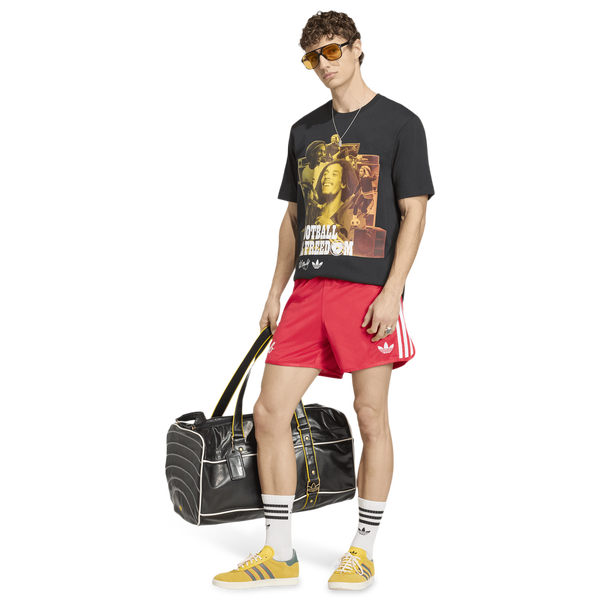 adidas Jamaica Bob OG 1 T-Shirt - Men's - Black - Image 9