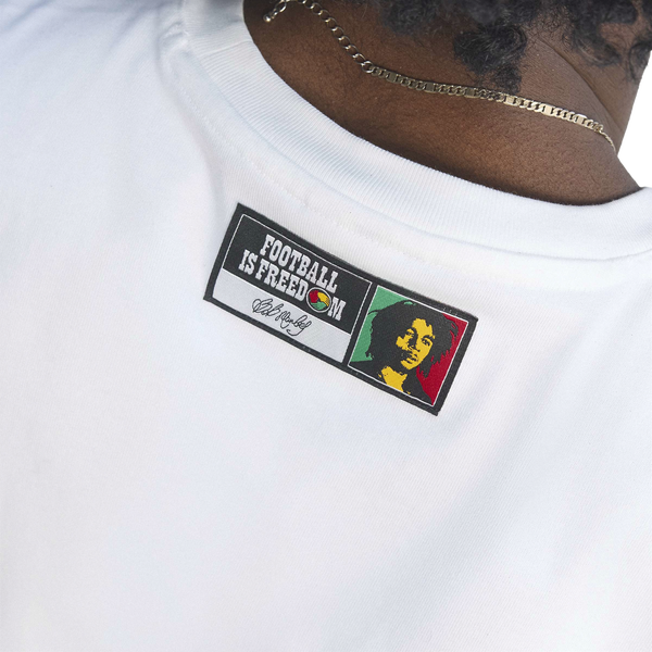 adidas Jamaica Bob OG 2 T-Shirt - Men's - White - Image 6