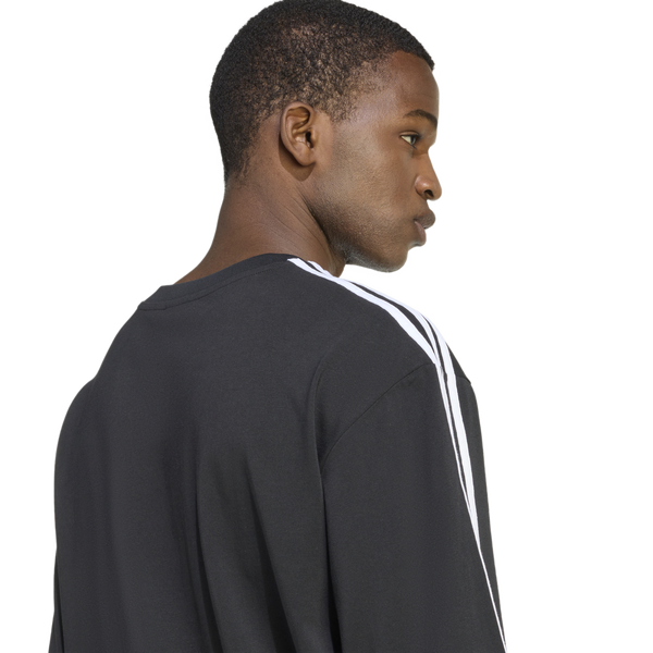 adidas OS 3S T-Shirt - Men's - Black/White - Image 4