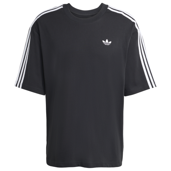 adidas OS 3S T-Shirt - Men's - Black/White - Image 5