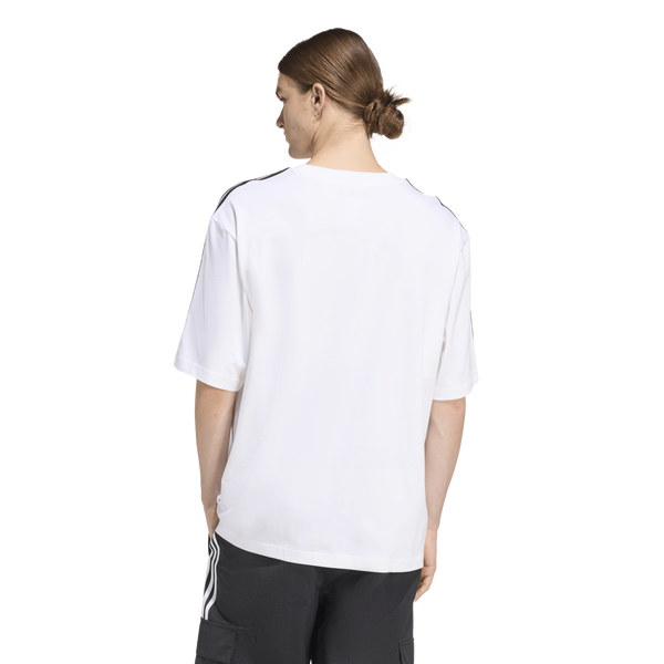 adidas OS 3S T-Shirt - Men's - White/Black - Image 2