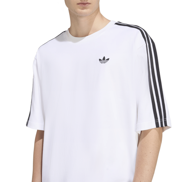 adidas OS 3S T-Shirt - Men's - White/Black - Image 3