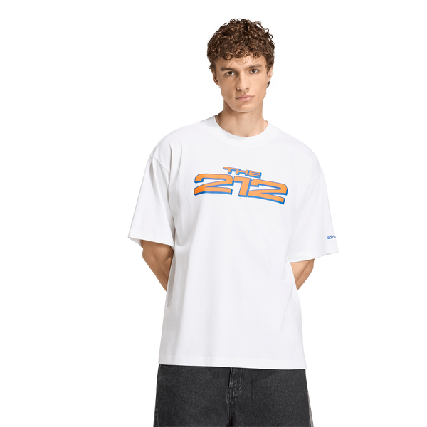 adidas Host City T-Shirt - Men's - White/Collegiate Royal